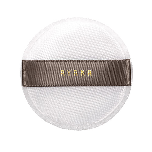 綾花 ブライト アップ ルース パウダー パフ