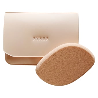 綾花 ブライト アップ リキッド ファンデーション スポンジ